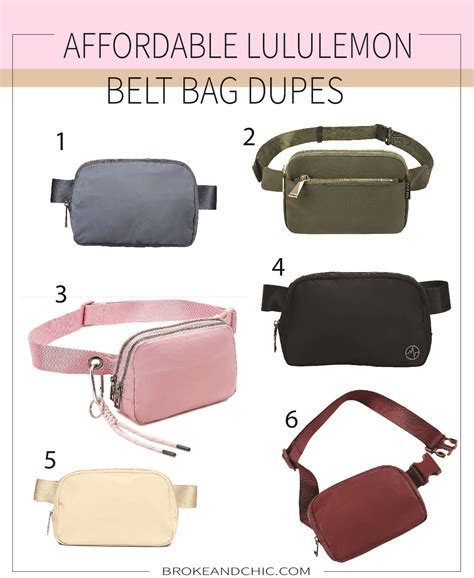 clean lines belt bag dupe|lululemon everywhere belt bag dupe.